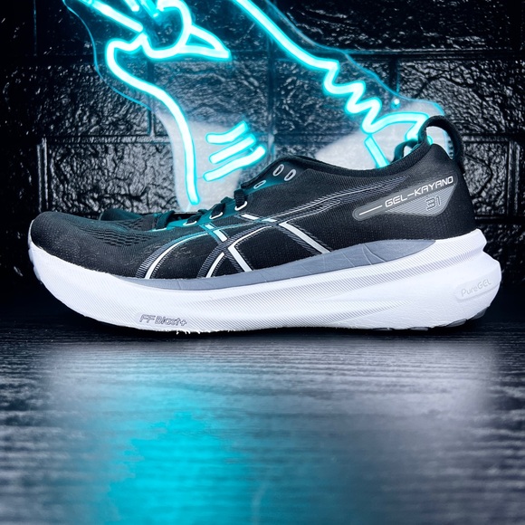 Asics Gel Kayano 31 Men's Running Gym Walking Shoes Sneakers Black